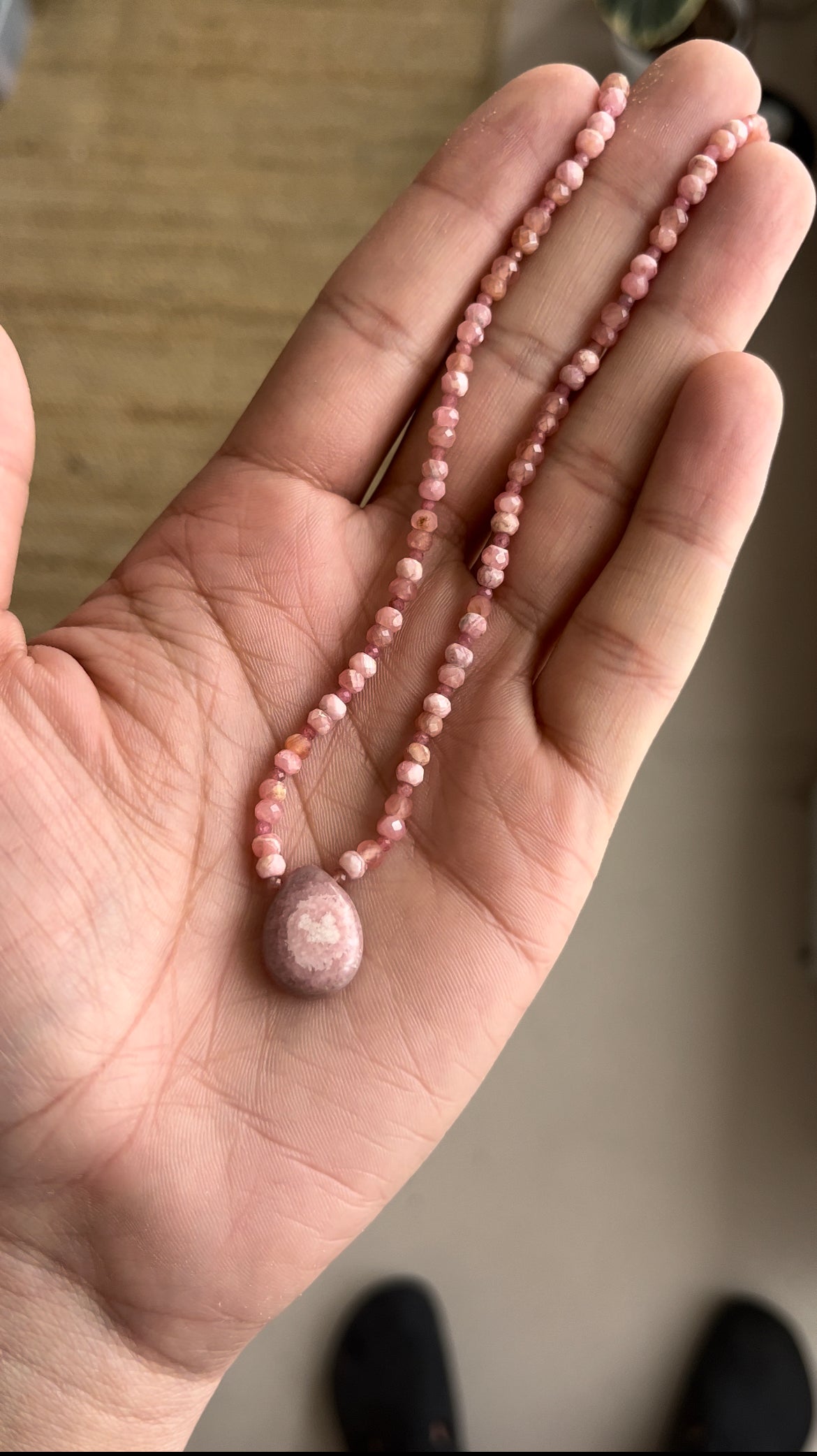 Rhodocrosite Rhodonite for @yassyfnlee