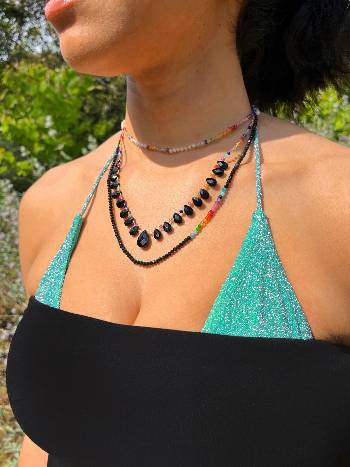 Rainbow and Onyx Petals
