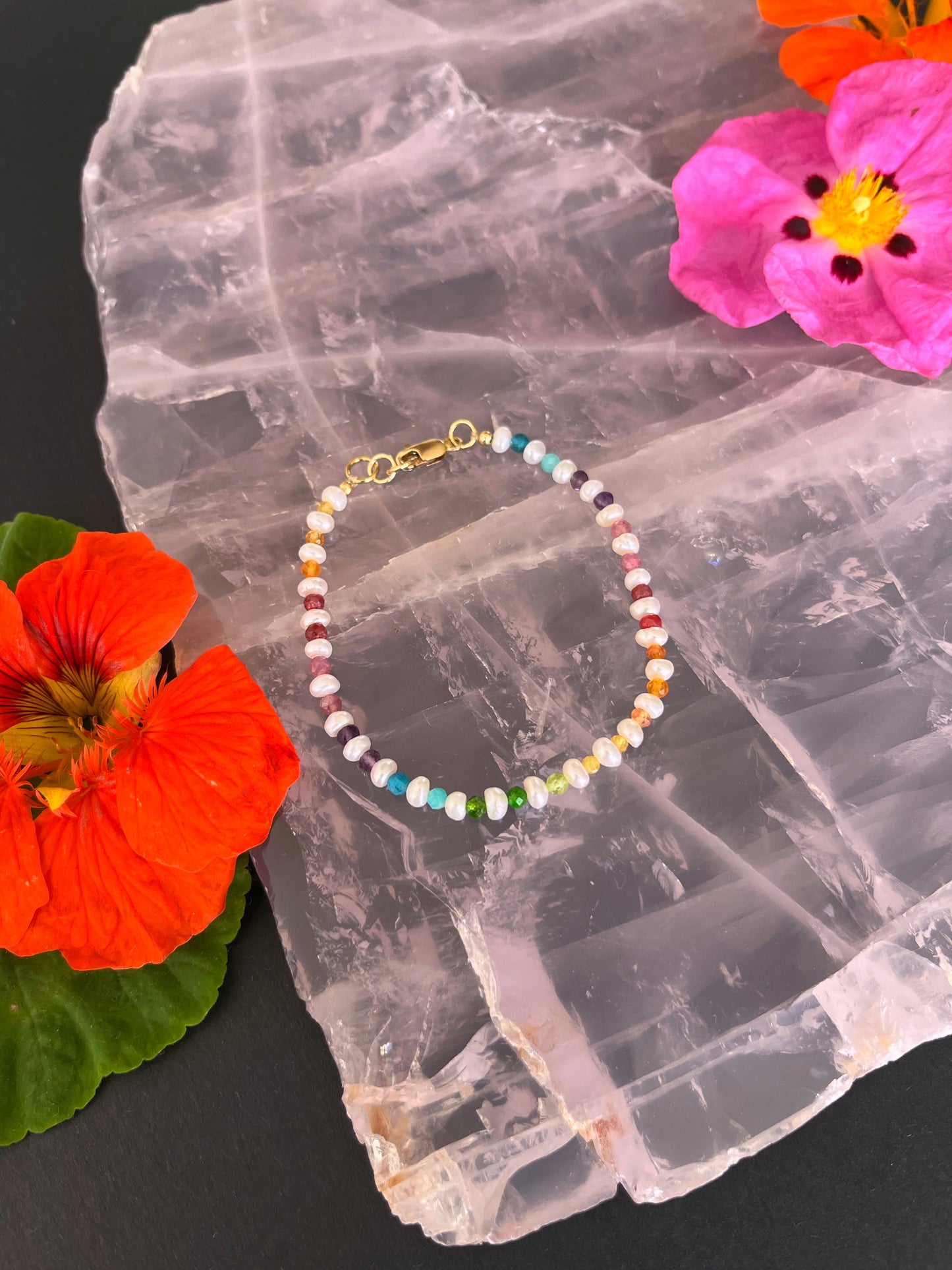Pearl Rainbow Bracelet