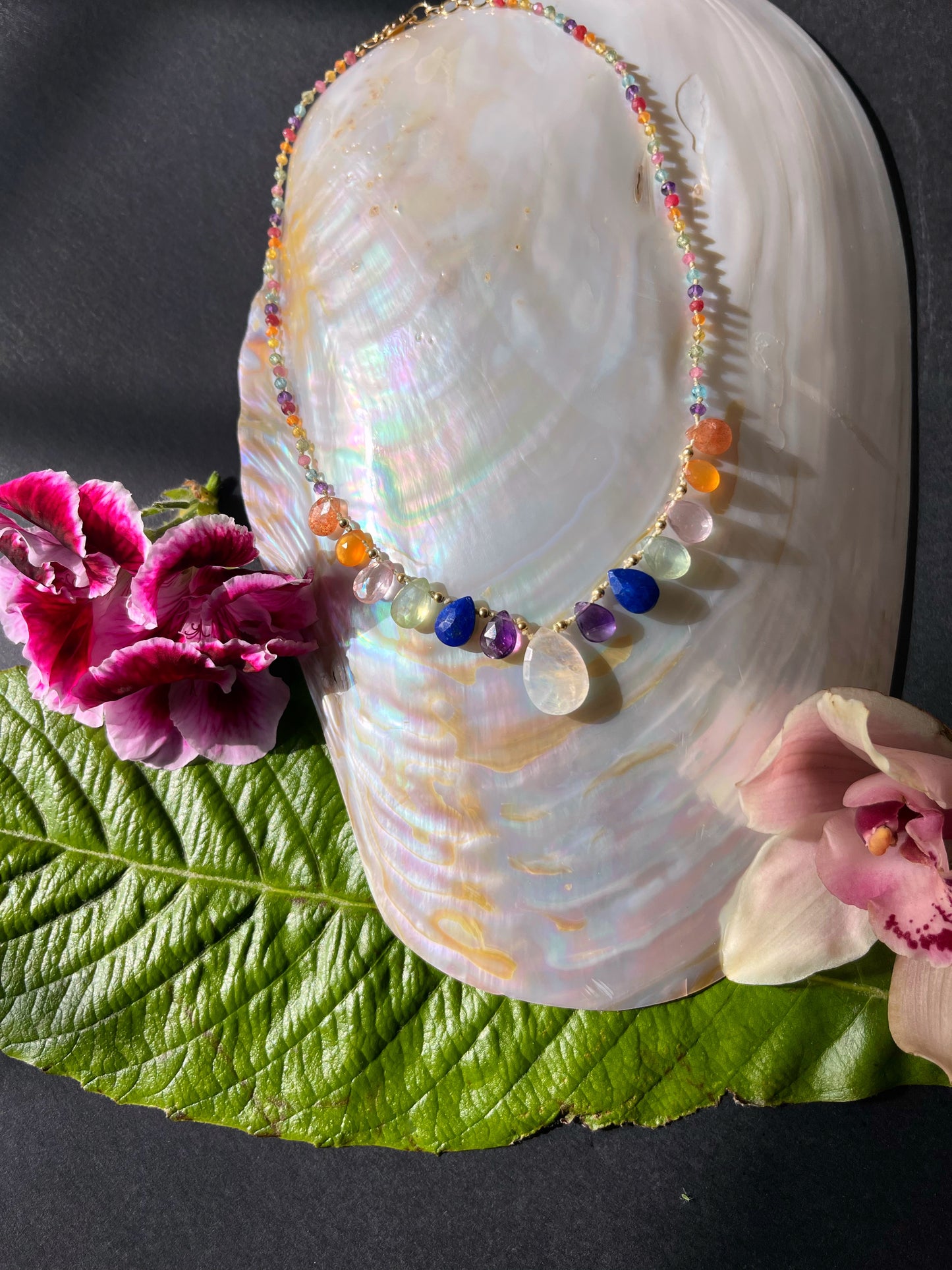 Rainbow Petals, 18K