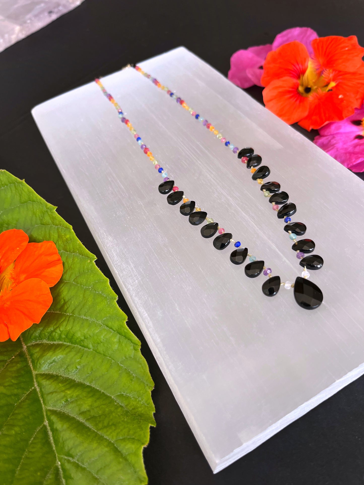 Rainbow and Onyx Petals