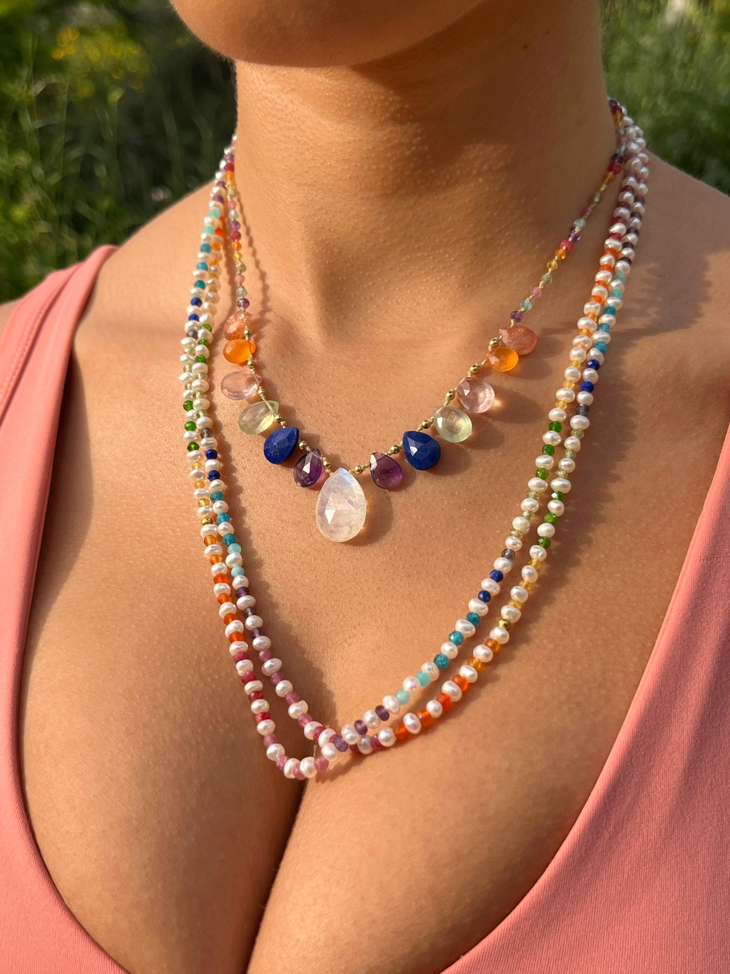 Rainbow Petals, 18K