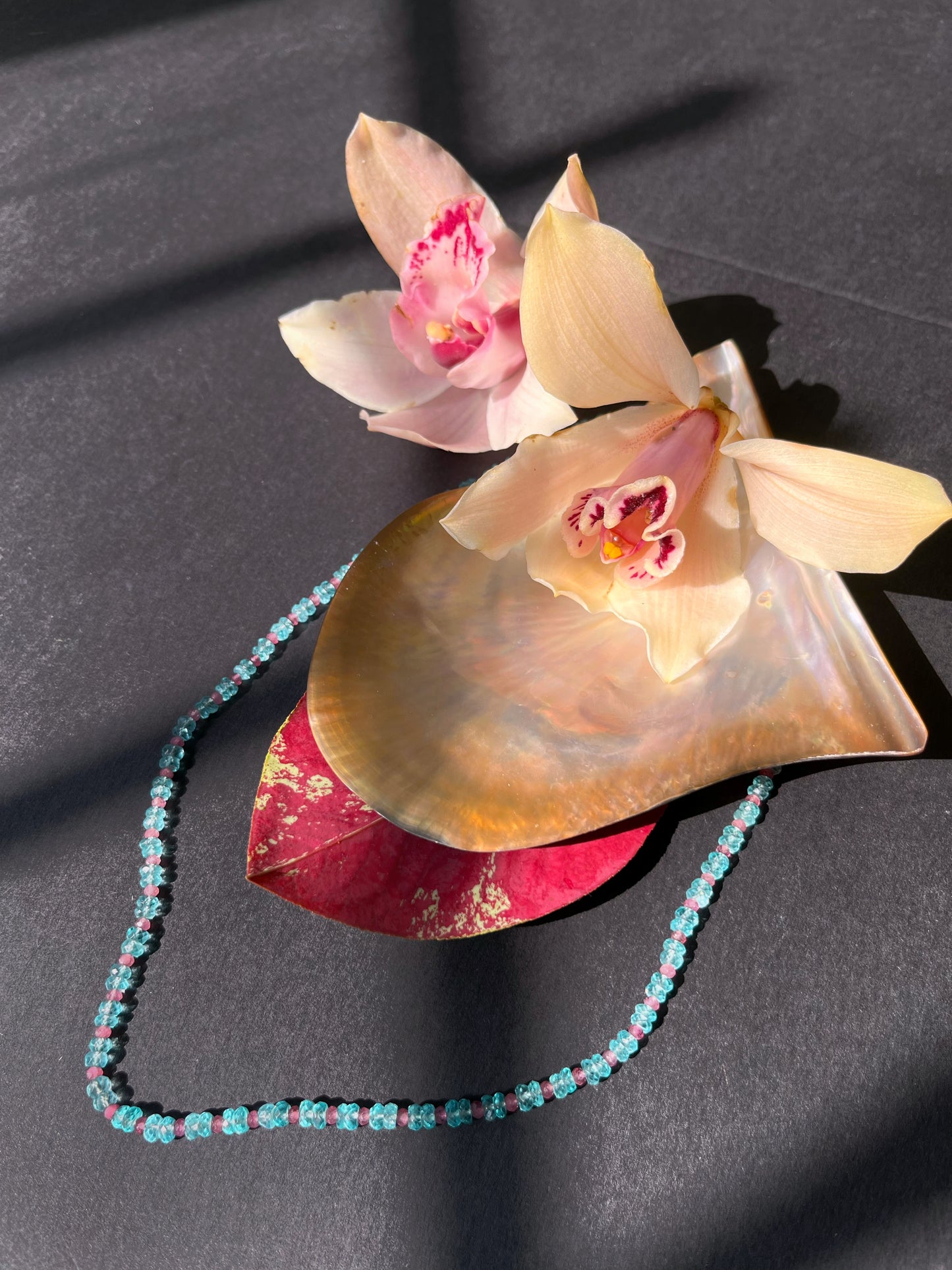 Apatite, Pink Tourmaline