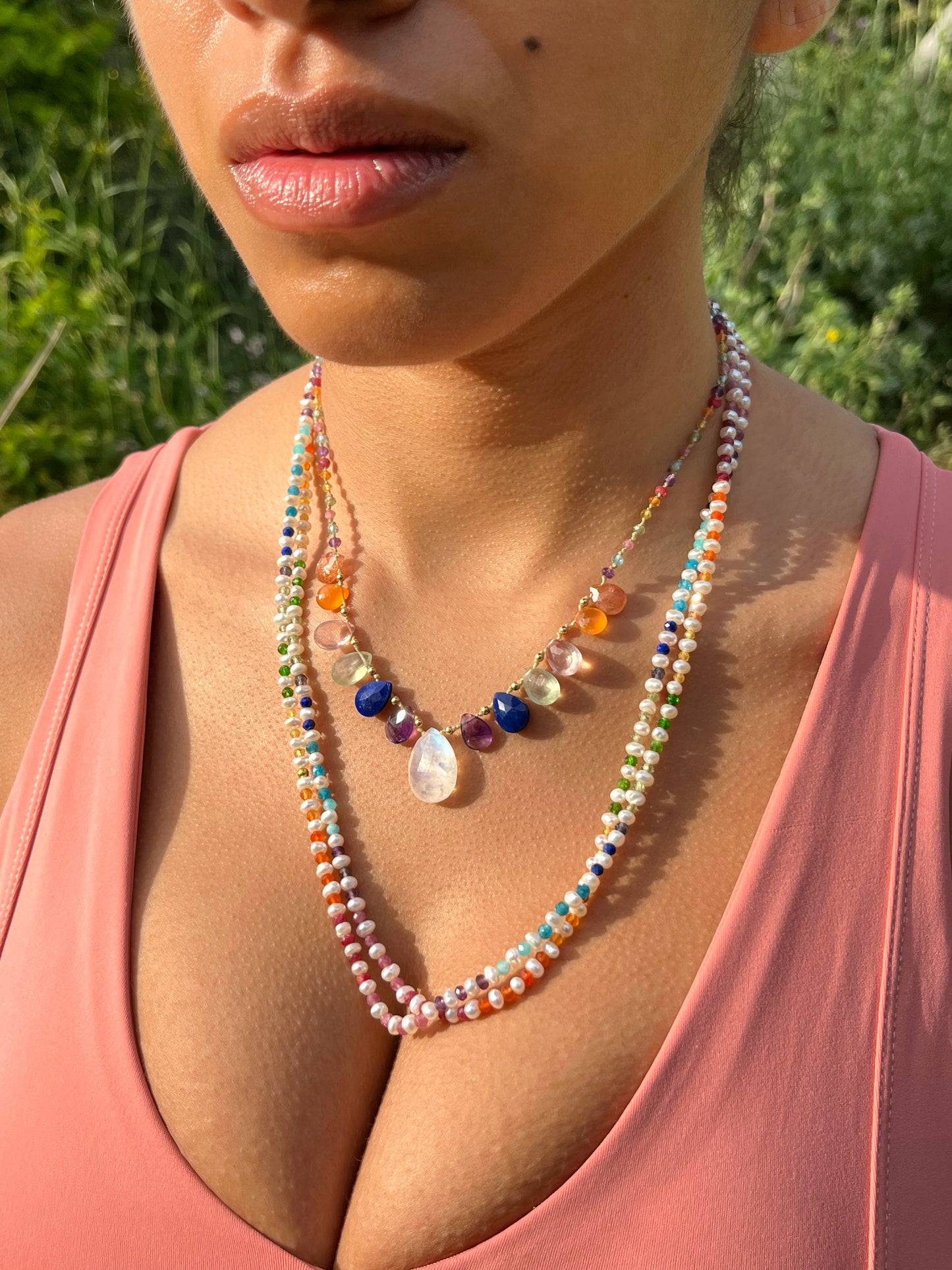 Rainbow Petals, 18K