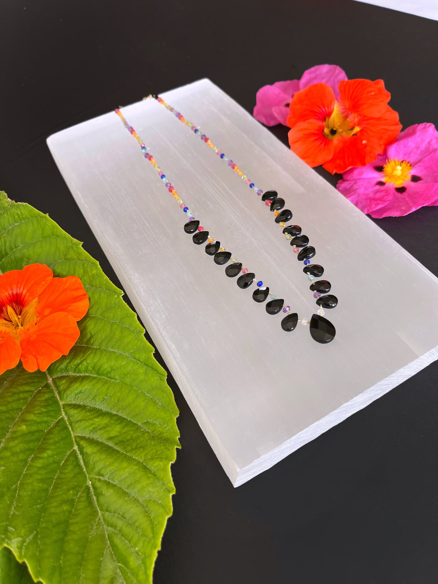 Rainbow and Onyx Petals