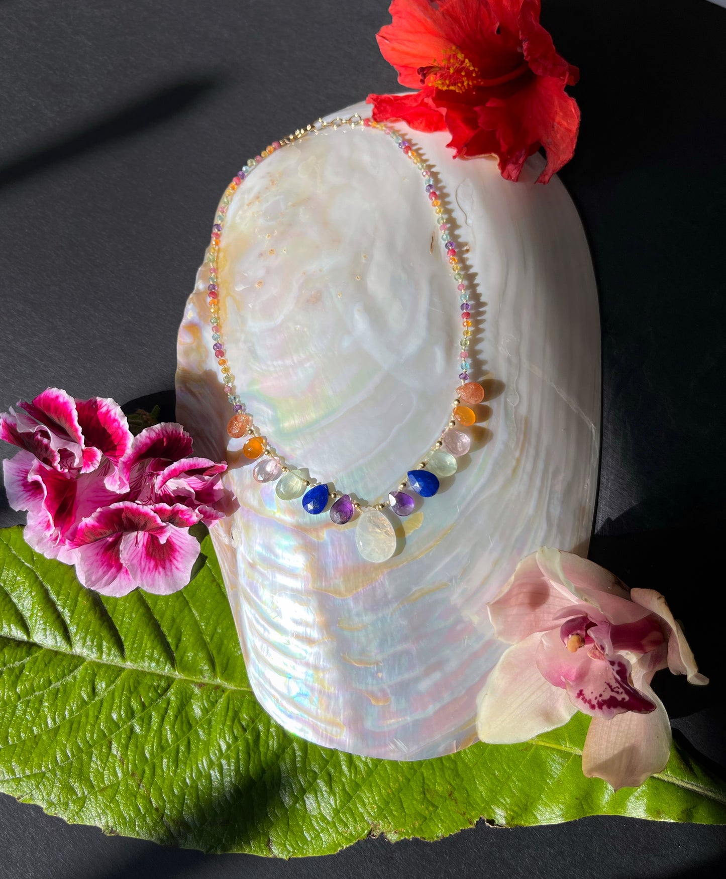 Rainbow Petals, 18K